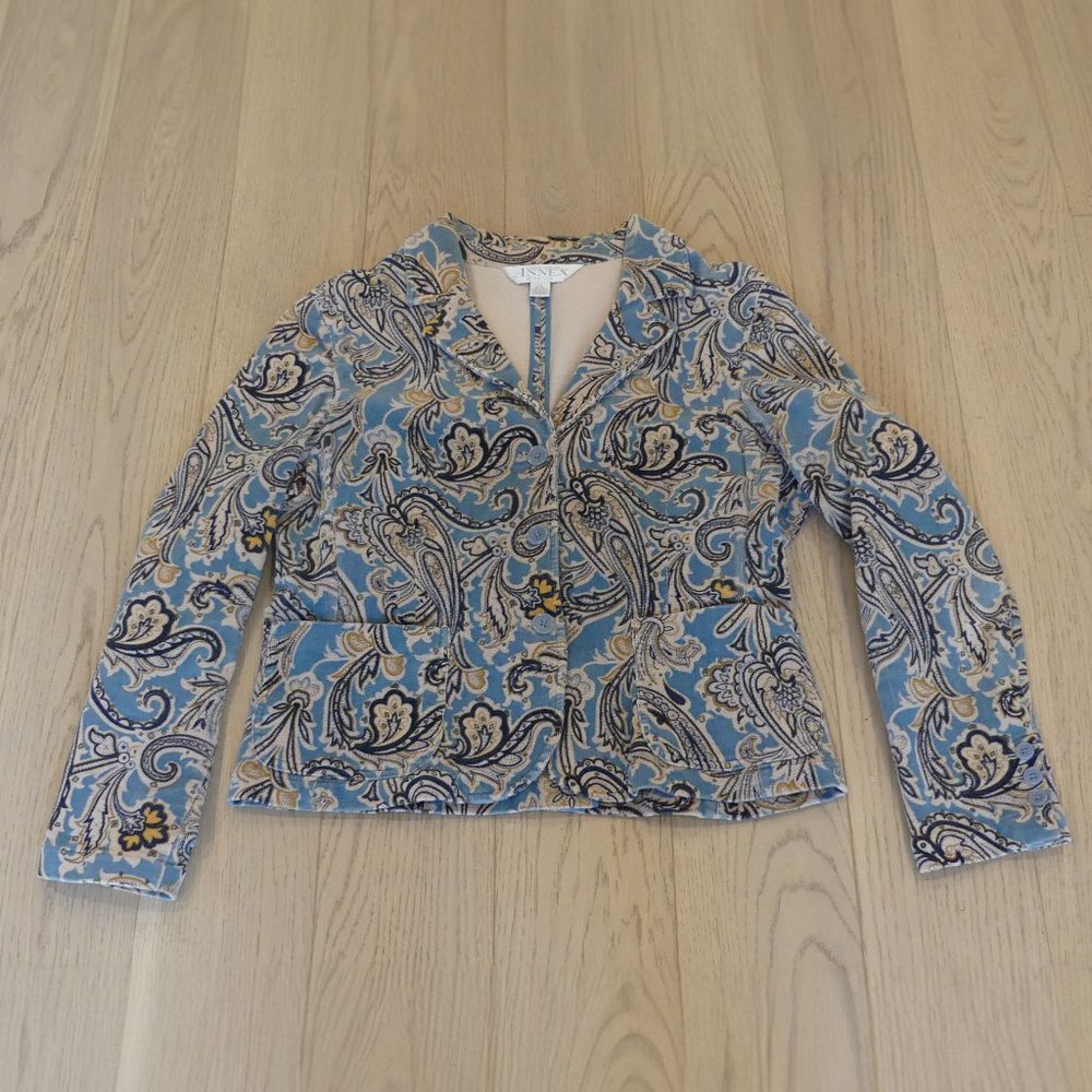 Casual Corner Annex Stretch Vintage Women's XLarge Button Down Jacket